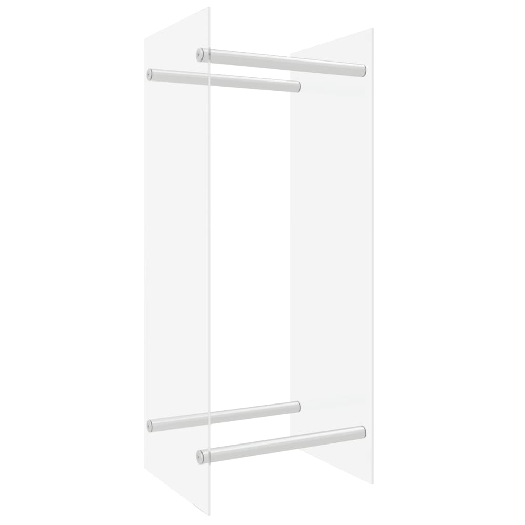 Polttopuuteline läpikuultava 40x35x100 cm karkaistu lasi - Sisustajankoti.fi