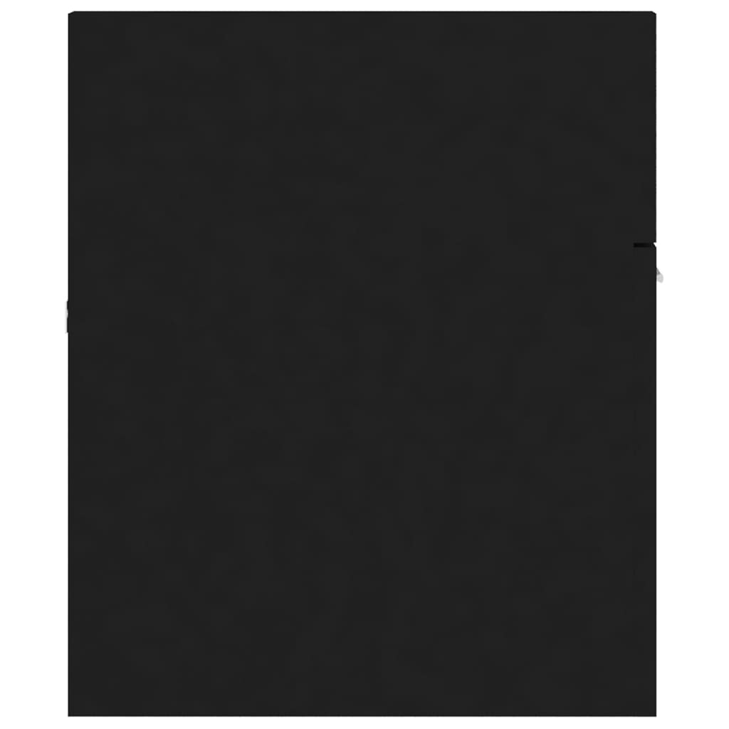 Allaskaappi sisäänrakennetulla altaalla musta - Sisustajankoti.fi