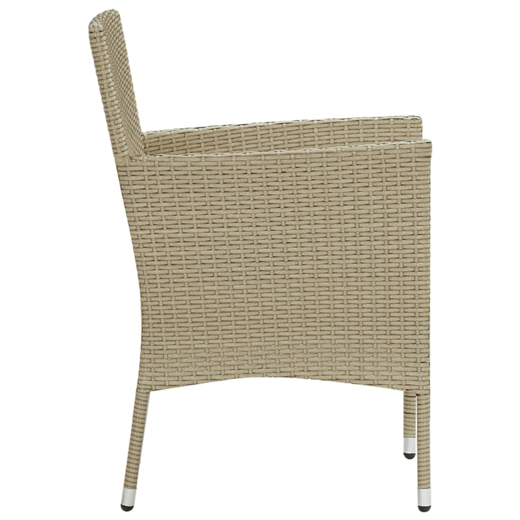 3-osainen ulkoruokailuryhmä beige - Sisustajankoti.fi