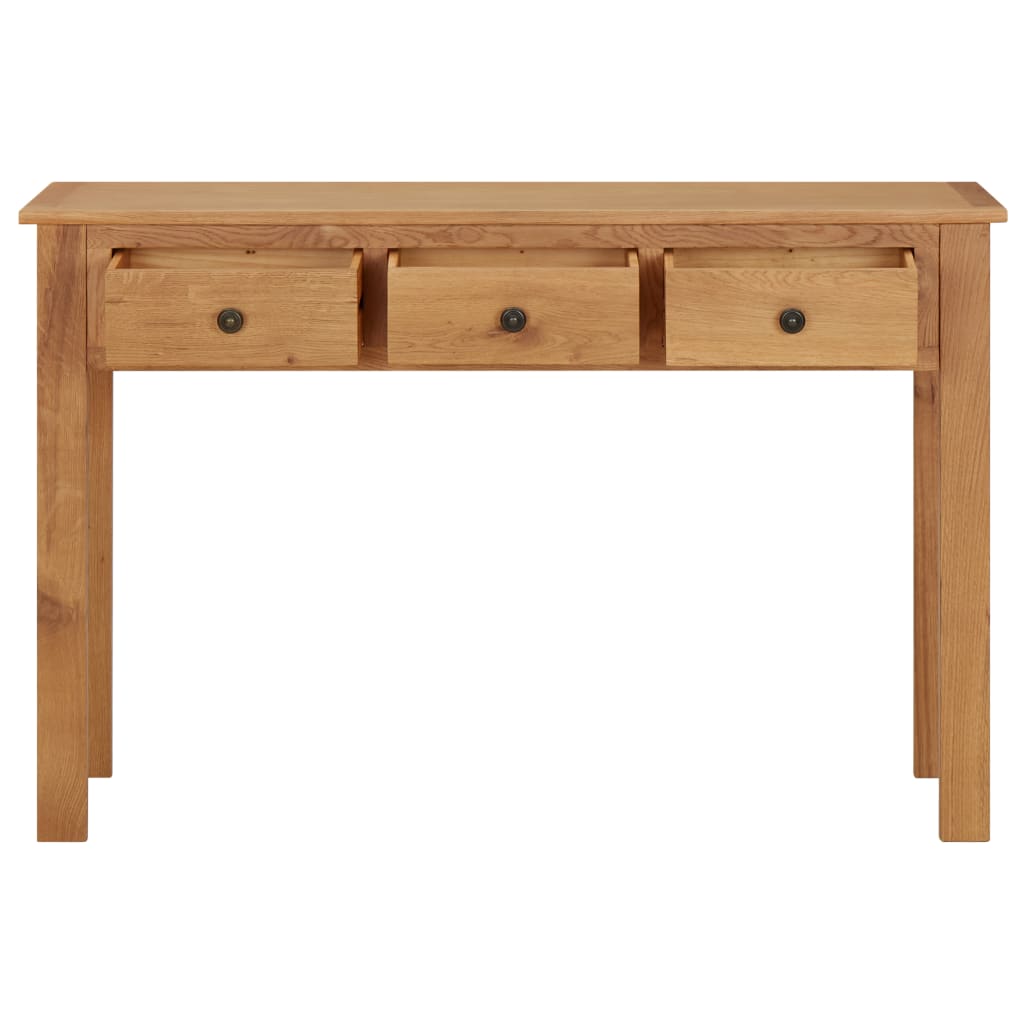 Pukeutumispöytä 110x40x75 cm täysi tammi - Sisustajankoti.fi