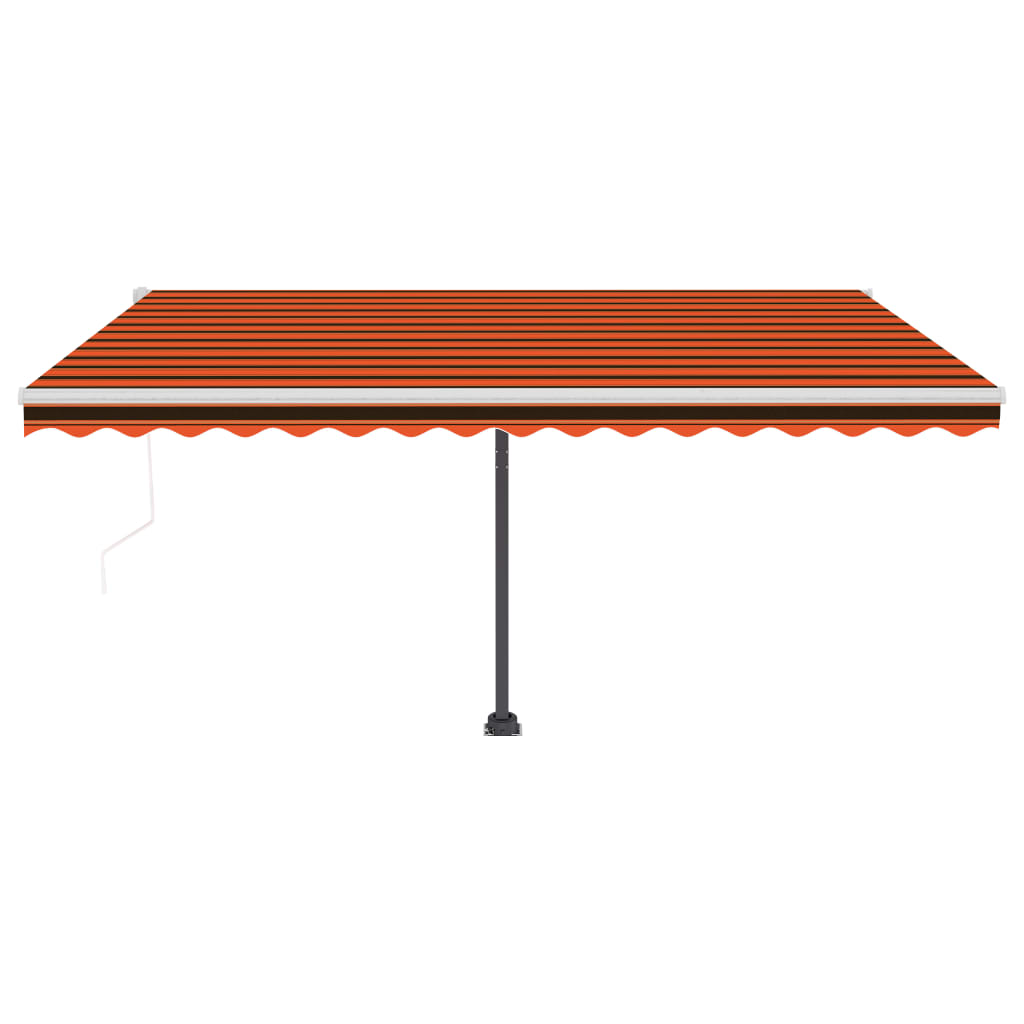 Vapaasti seisova sisäänkelattava markiisi 450x300cm orans.rusk. - Sisustajankoti.fi