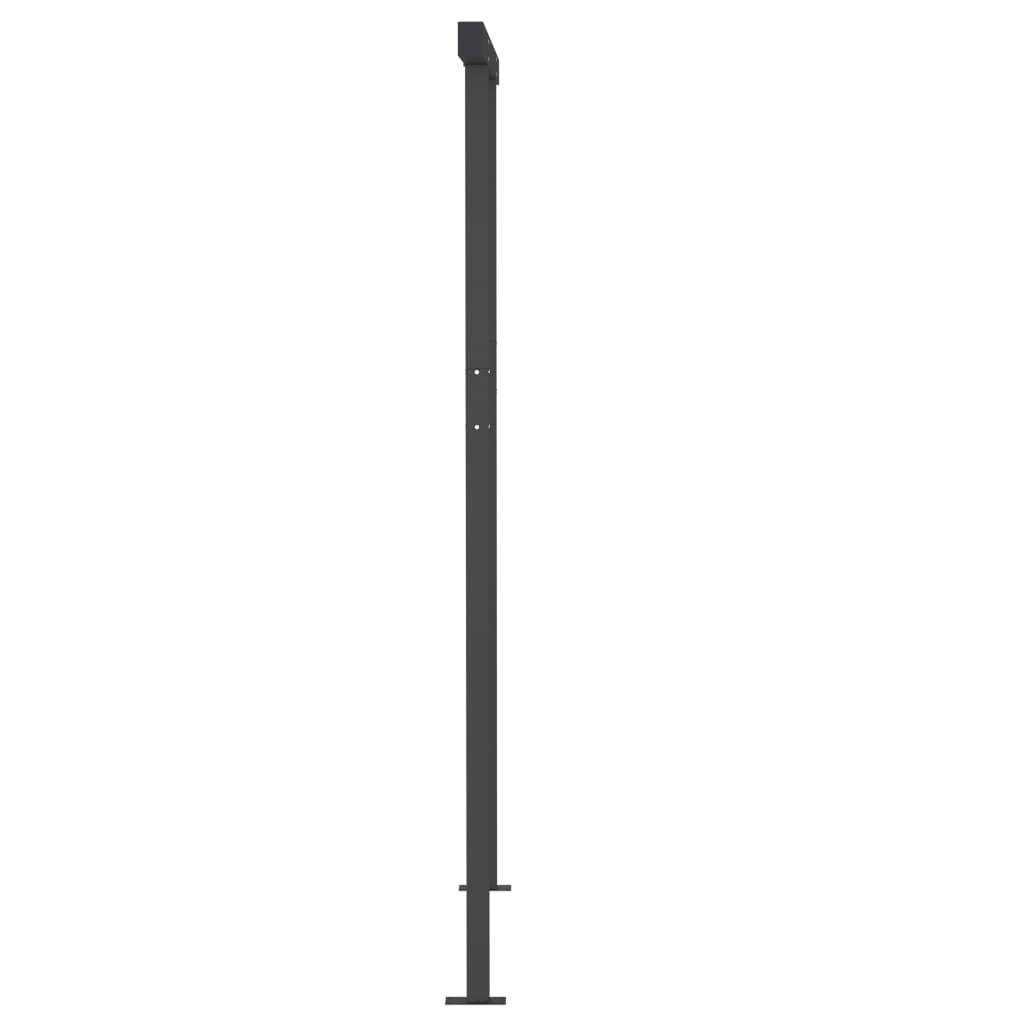 Sisäänkelattava markiisi LED/tuulisensori 3,5x2,5 m keltavalk. - Sisustajankoti.fi