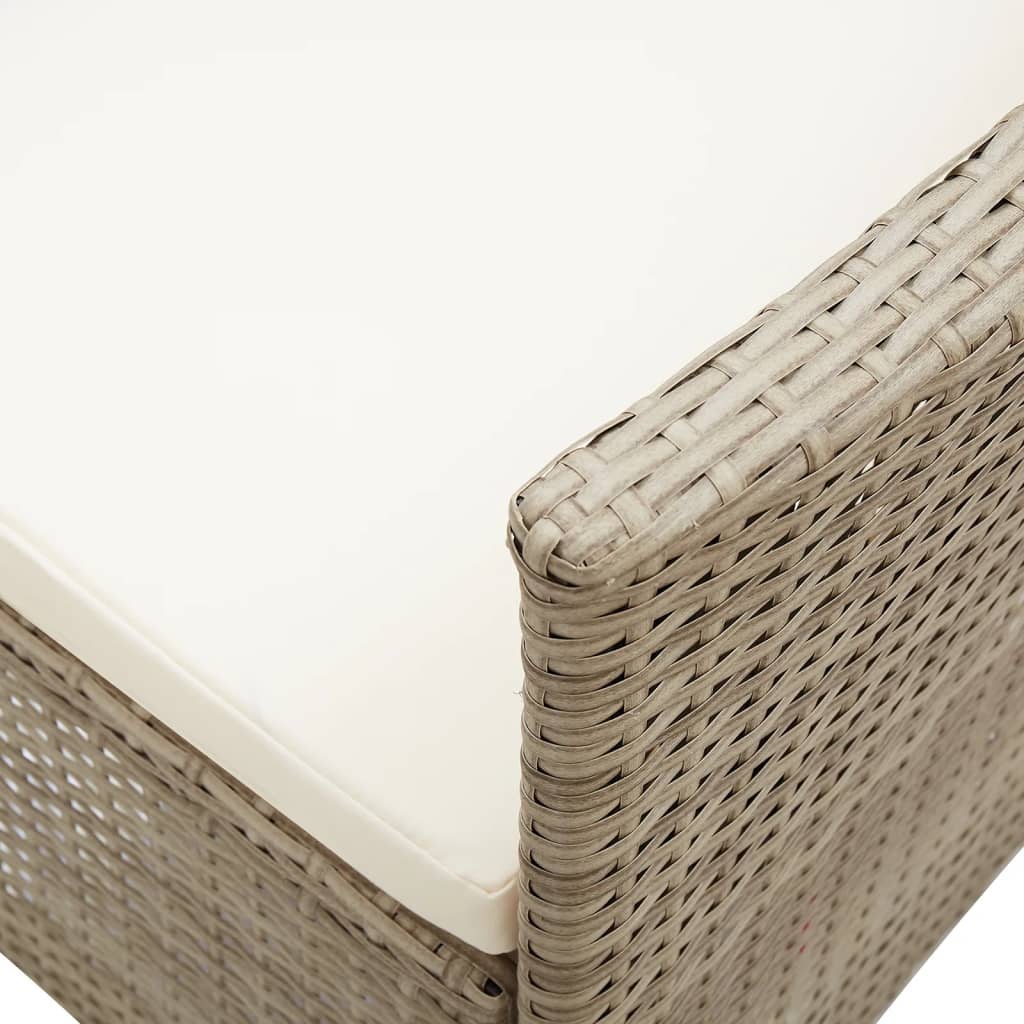 5-osainen Ulkoruokailuryhmä beige - Sisustajankoti.fi