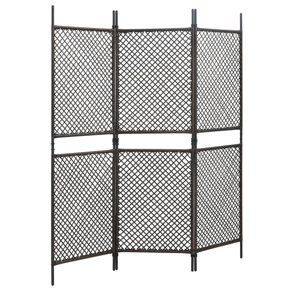Aitapaneeli polyrottinki 1,8x2 m ruskea - Sisustajankoti.fi