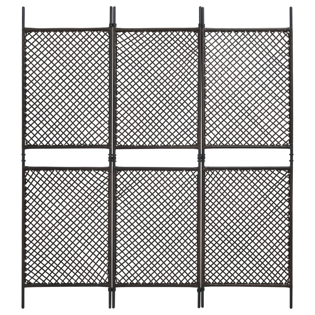 Aitapaneeli polyrottinki 1,8x2 m ruskea - Sisustajankoti.fi
