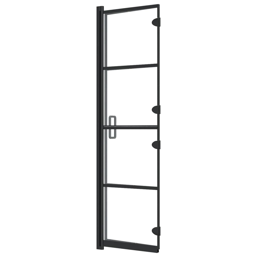 Taittuva suihkuseinä ESG 80x140 cm musta - Sisustajankoti.fi