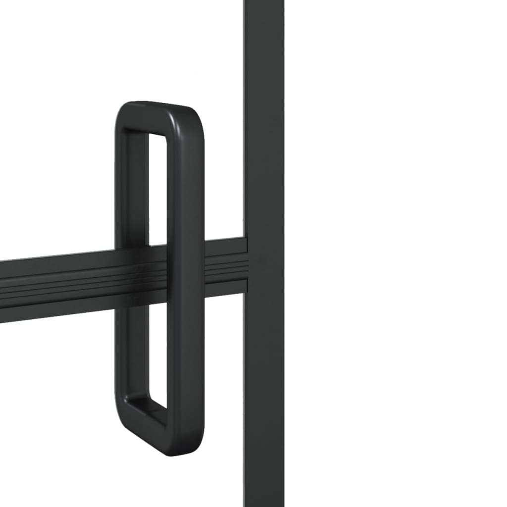 Suihkuseinä ESG 116x140 cm musta - Sisustajankoti.fi