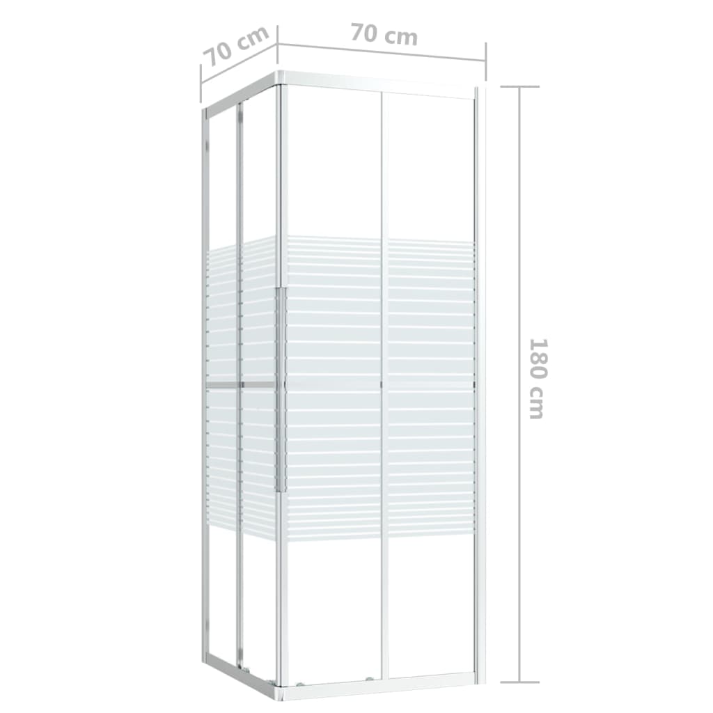 Suihkukaappi ESG 70x70x180 cm - Sisustajankoti.fi