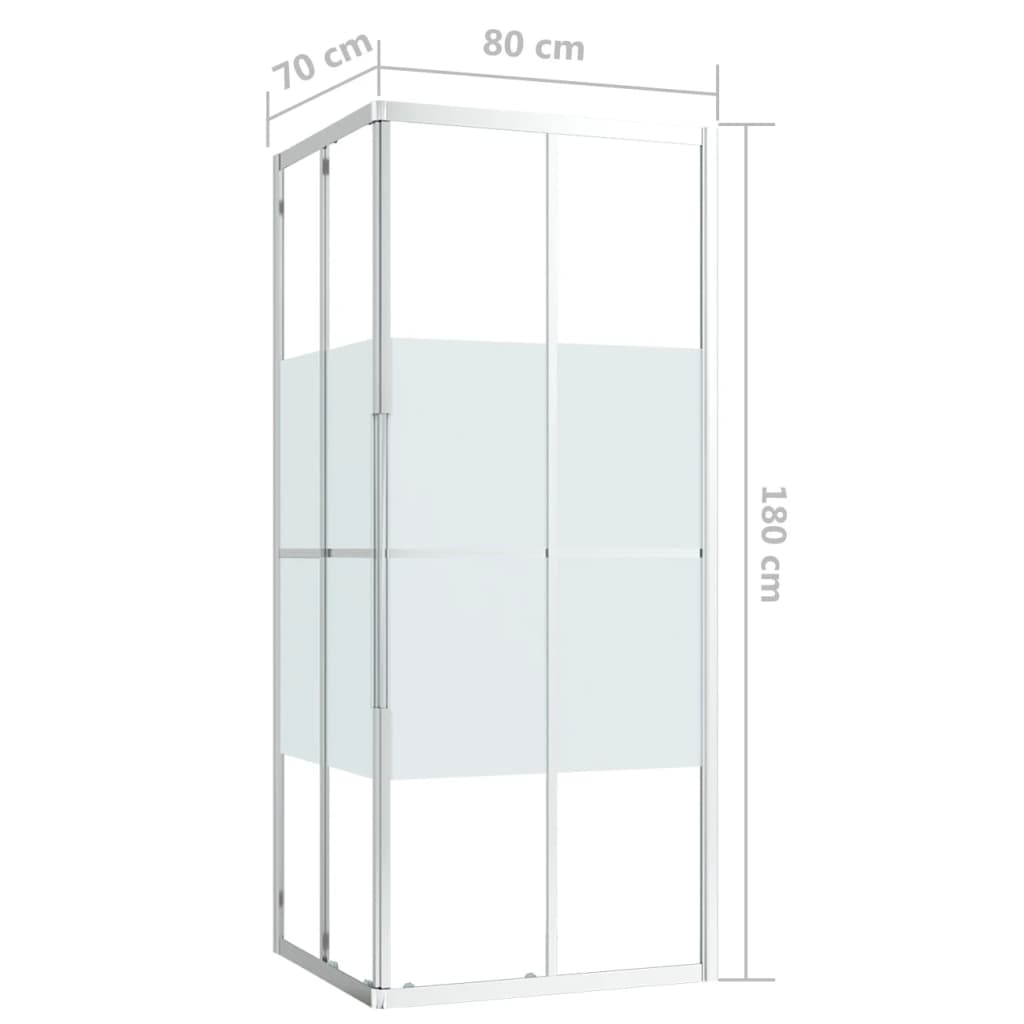 Suihkukaappi ESG 80x70x180 cm - Sisustajankoti.fi