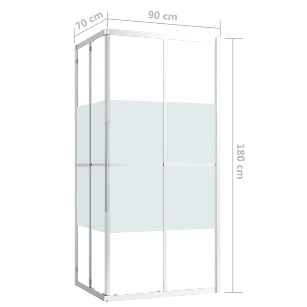 Suihkukaappi ESG 90x70x180 cm - Sisustajankoti.fi