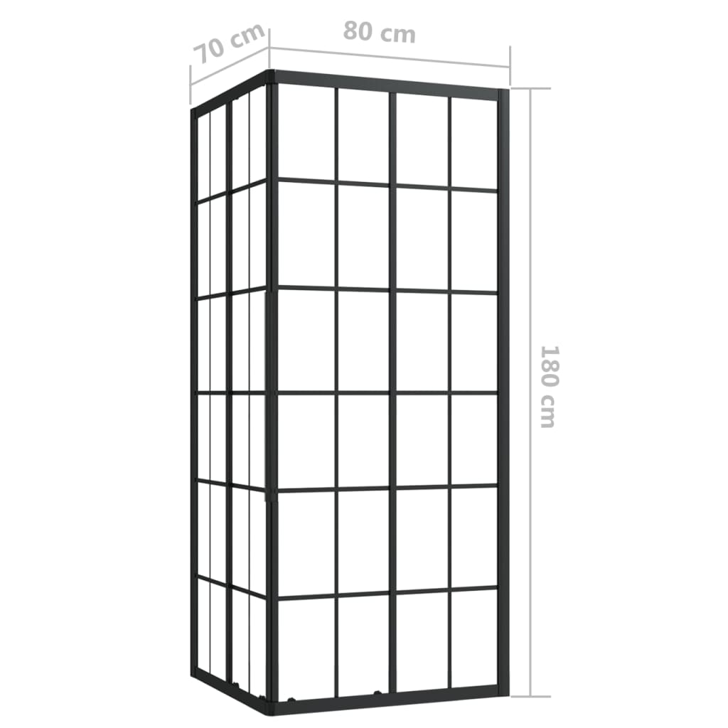 Suihkukaappi ESG 80x70x180 cm - Sisustajankoti.fi