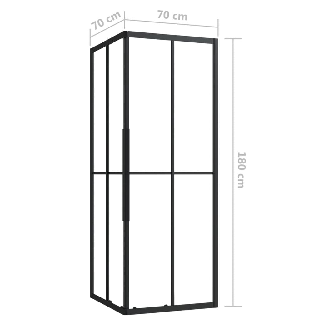 Suihkukaappi ESG 70x70x180 cm - Sisustajankoti.fi