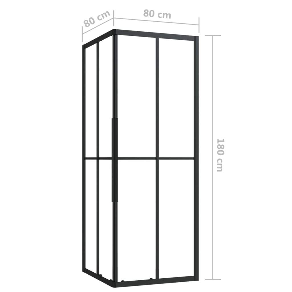 Suihkukaappi ESG 80x80x180 cm - Sisustajankoti.fi