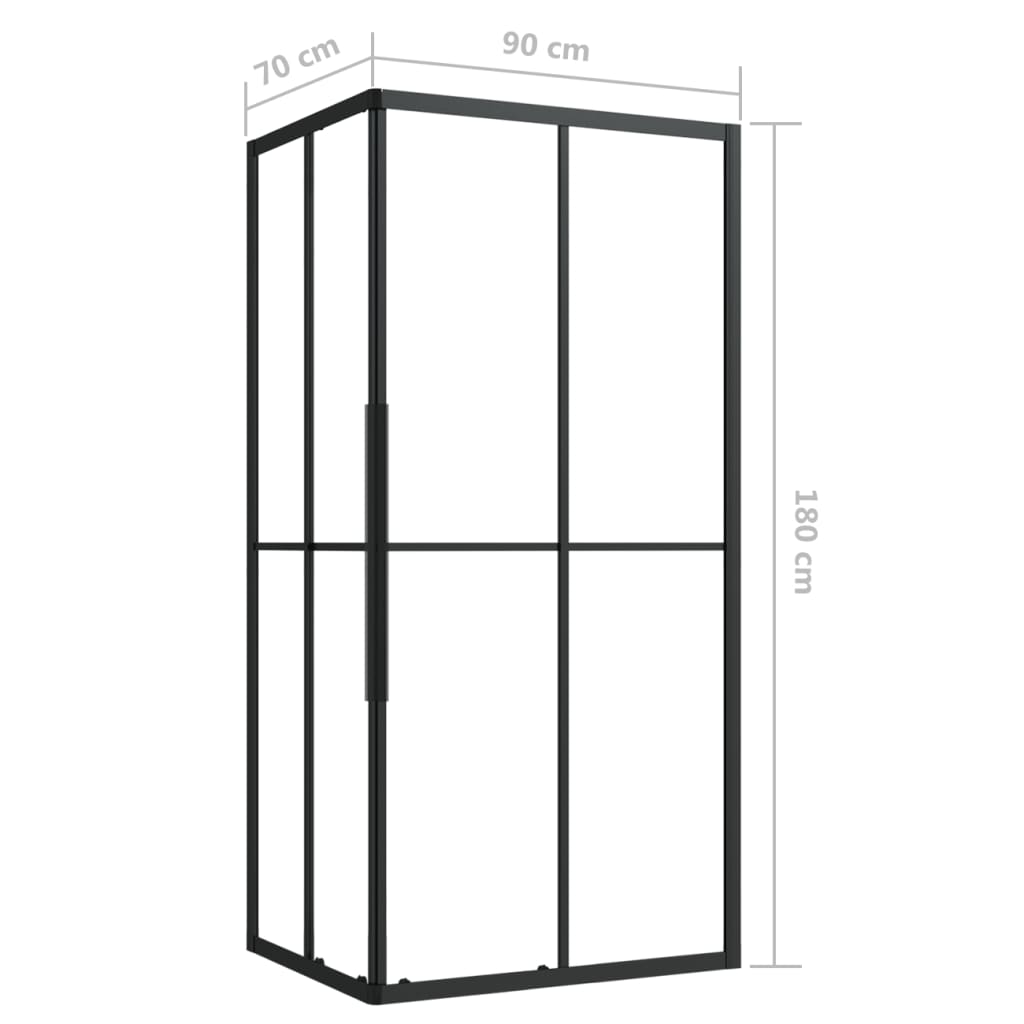 Suihkukaappi ESG 90x70x180 cm - Sisustajankoti.fi