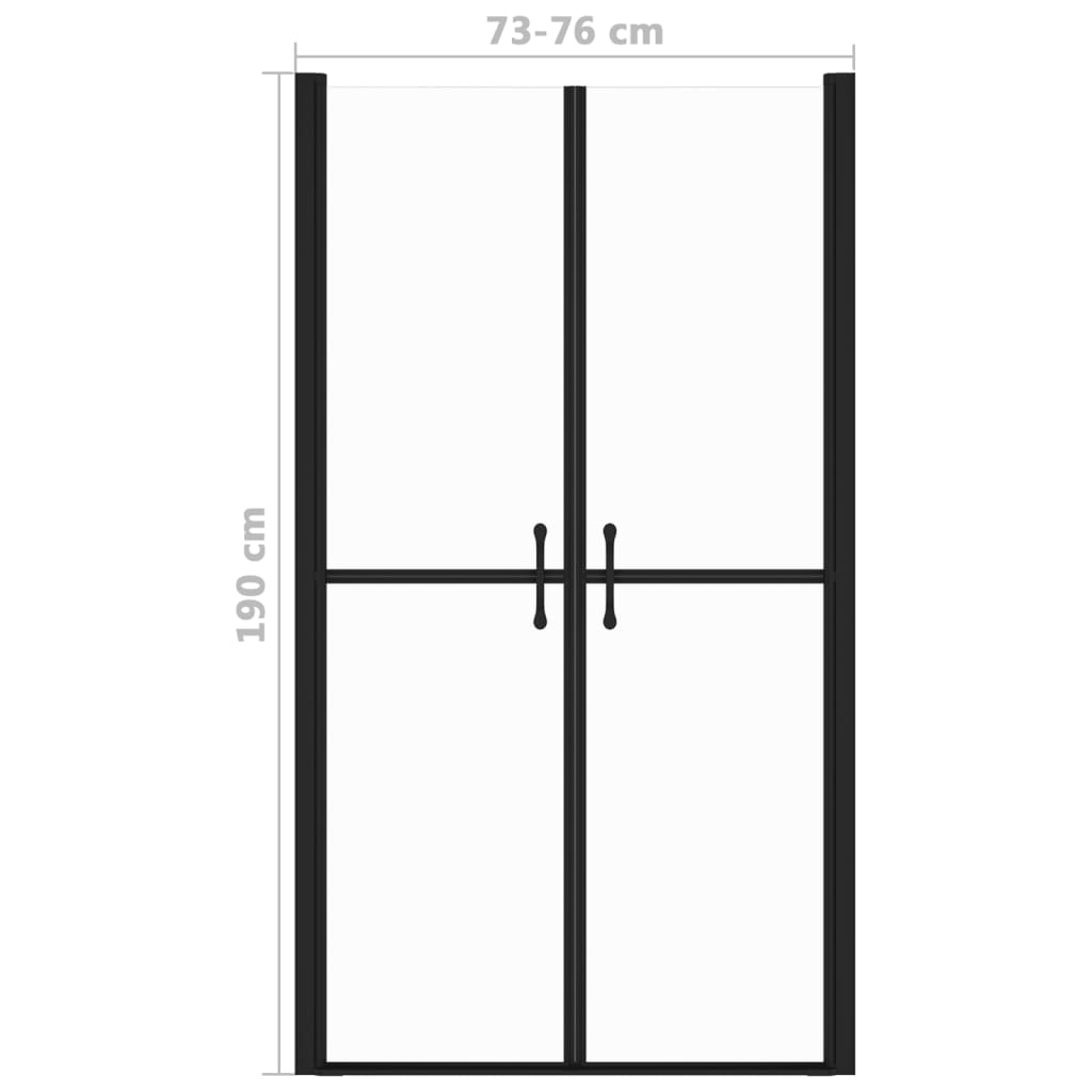 Suihkuovi kirkas ESG (73-76)x190 cm - Sisustajankoti.fi