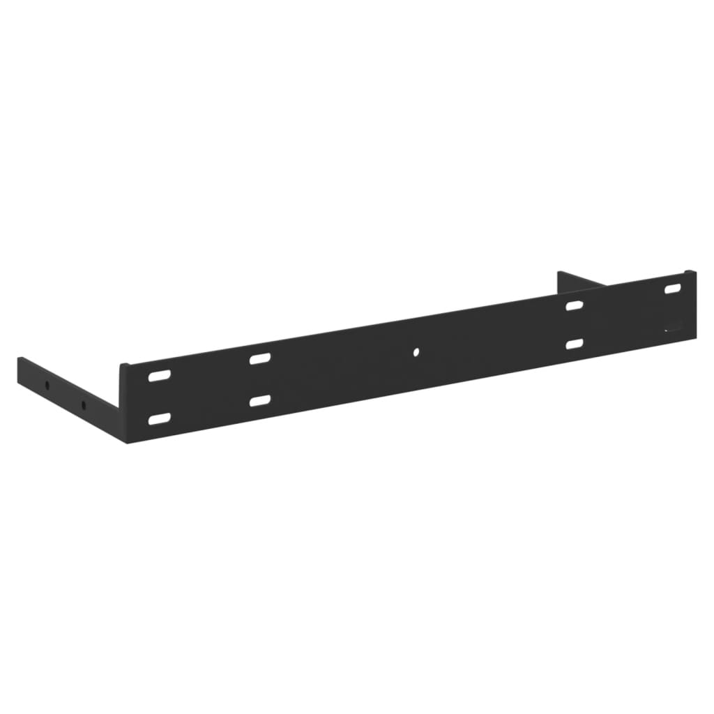 Kelluva seinähylly tammi ja valkoinen 50x23x3,8 cm MDF - Sisustajankoti.fi
