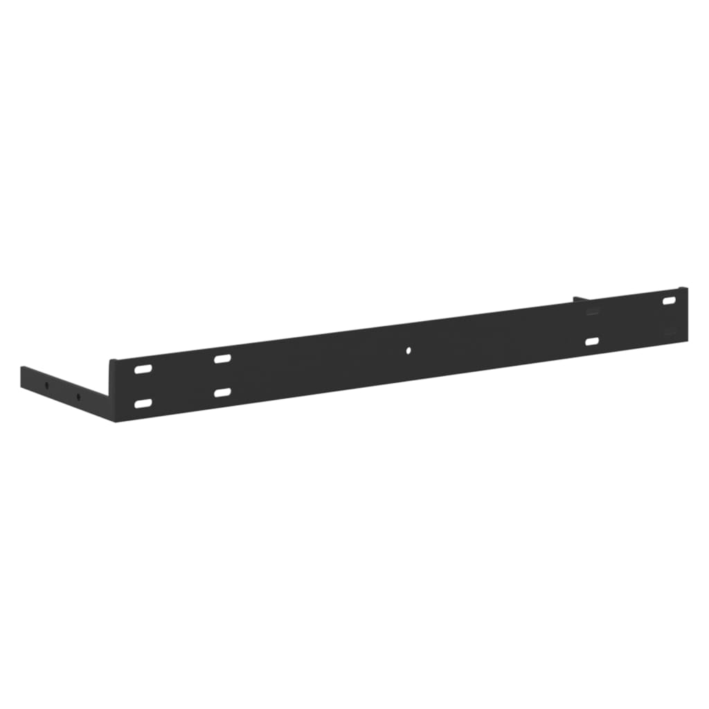 Kelluvat seinähyllyt 2 kpl tammi ja valkoinen 50x23x3,8 cm MDF - Sisustajankoti.fi