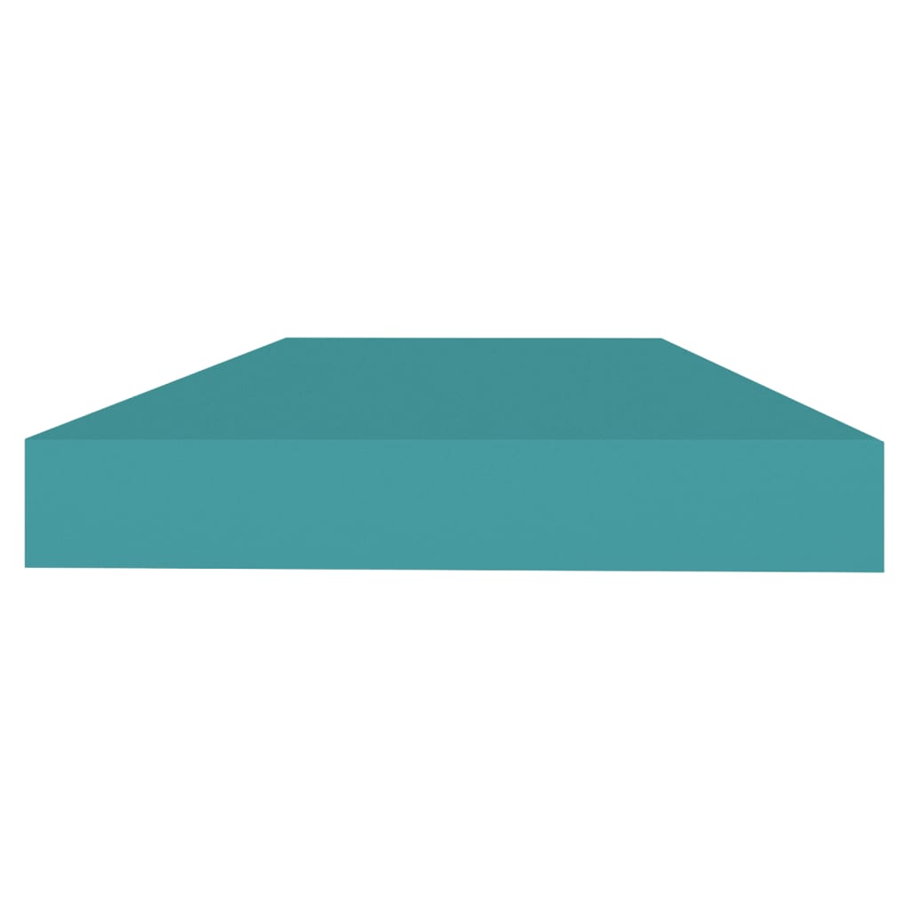Kelluvat seinähyllyt 2 kpl sininen 60x23,5x3,8 cm MDF - Sisustajankoti.fi
