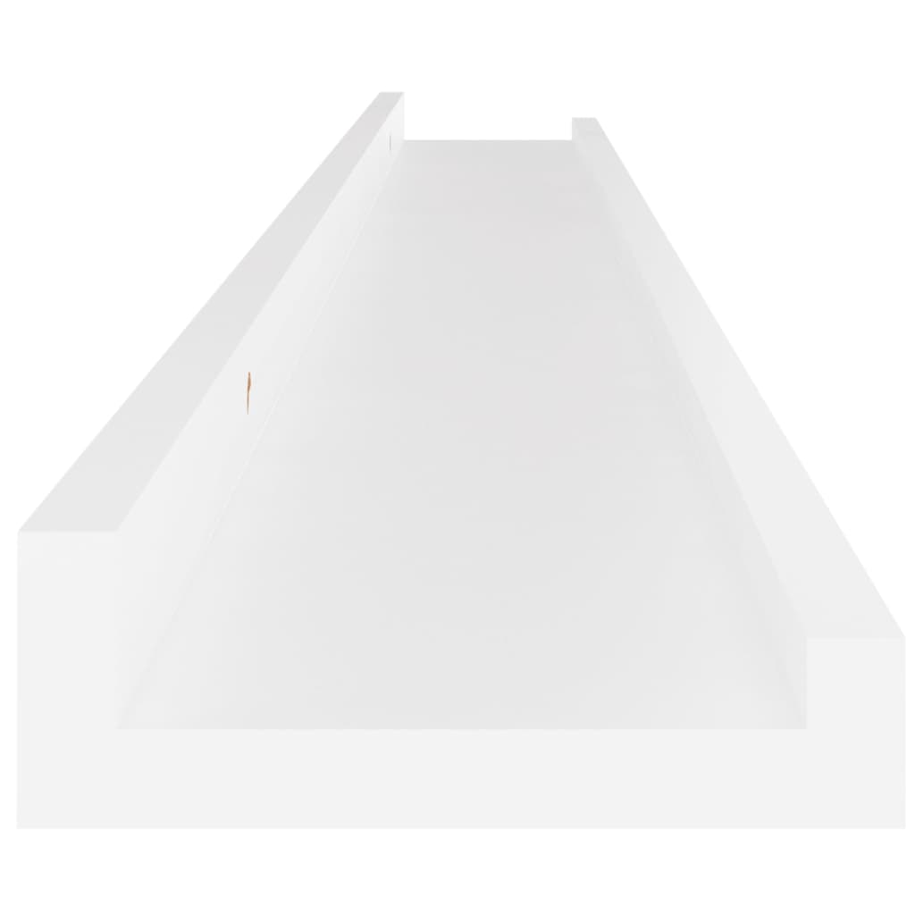 Seinähyllyt 2 kpl valkoinen 100x9x3 cm - Sisustajankoti.fi