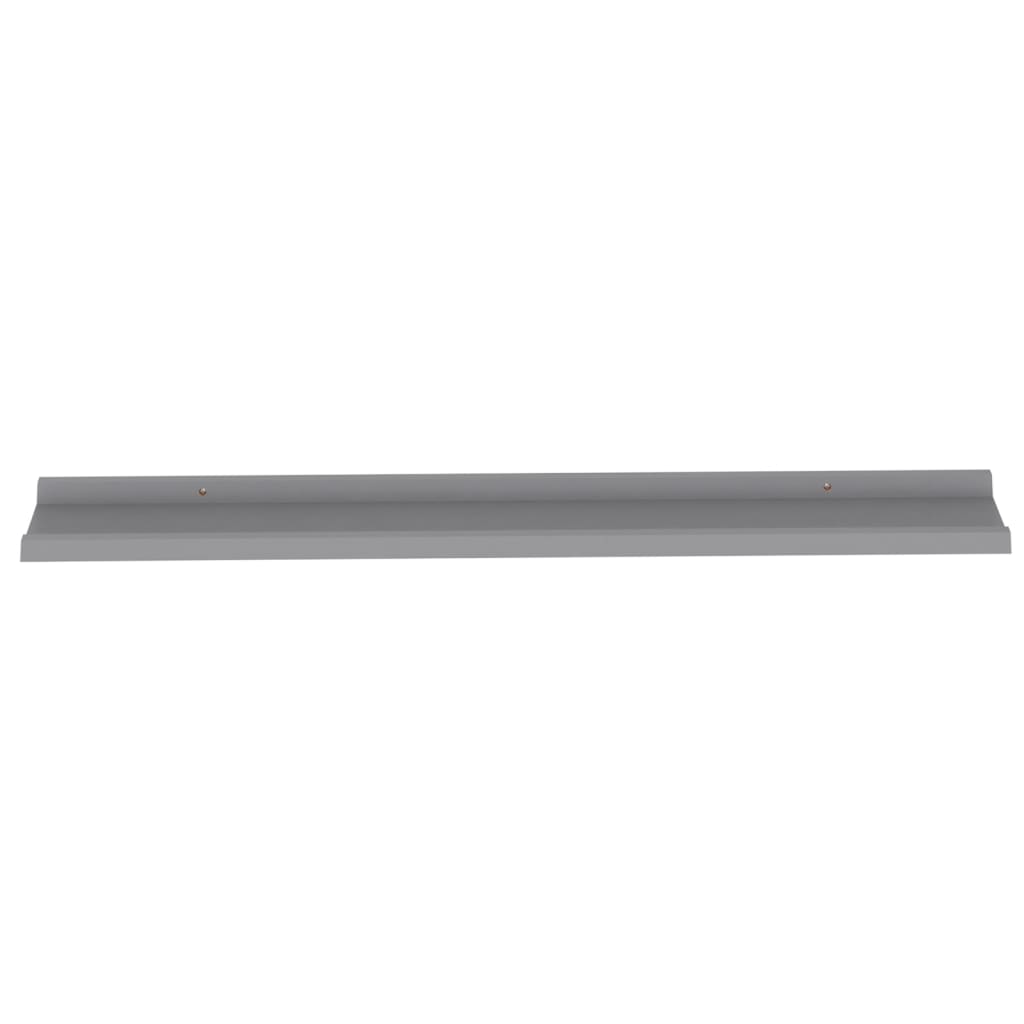 Seinähyllyt 4 kpl harmaa100x9x3 cm - Sisustajankoti.fi