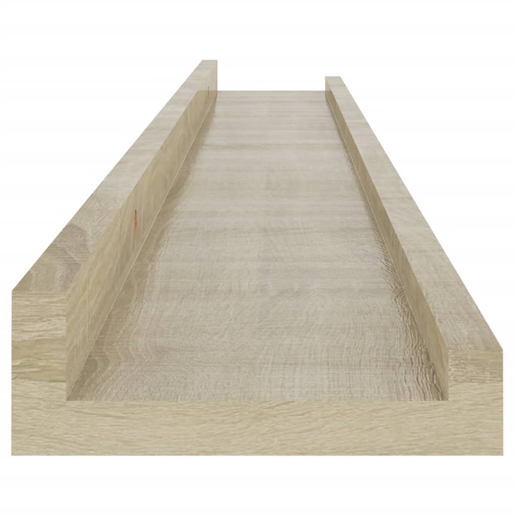 Seinähyllyt 4 kpl Sonoma-tammi 80x9x3 cm - Sisustajankoti.fi