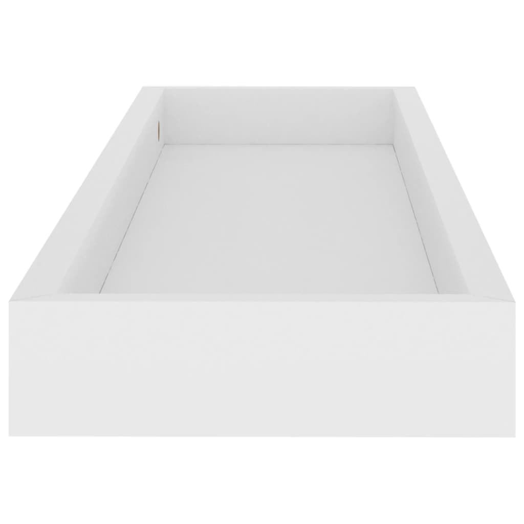 Loggia seinähyllyt 2 kpl valkoinen 60x15x4 cm MDF - Sisustajankoti.fi