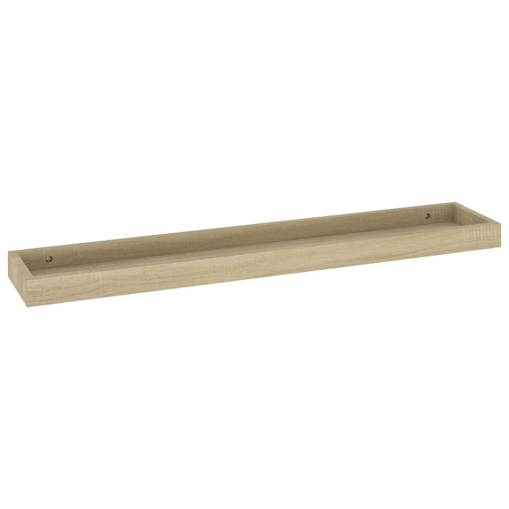 Loggia seinähyllyt 4 kpl tammi 80x15x4 cm MDF - Sisustajankoti.fi