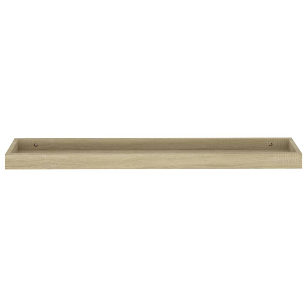 Loggia seinähyllyt 4 kpl tammi 80x15x4 cm MDF - Sisustajankoti.fi