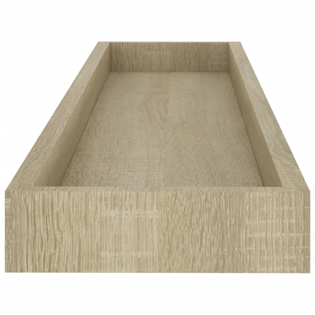 Loggia seinähyllyt 4 kpl tammi 80x15x4 cm MDF - Sisustajankoti.fi