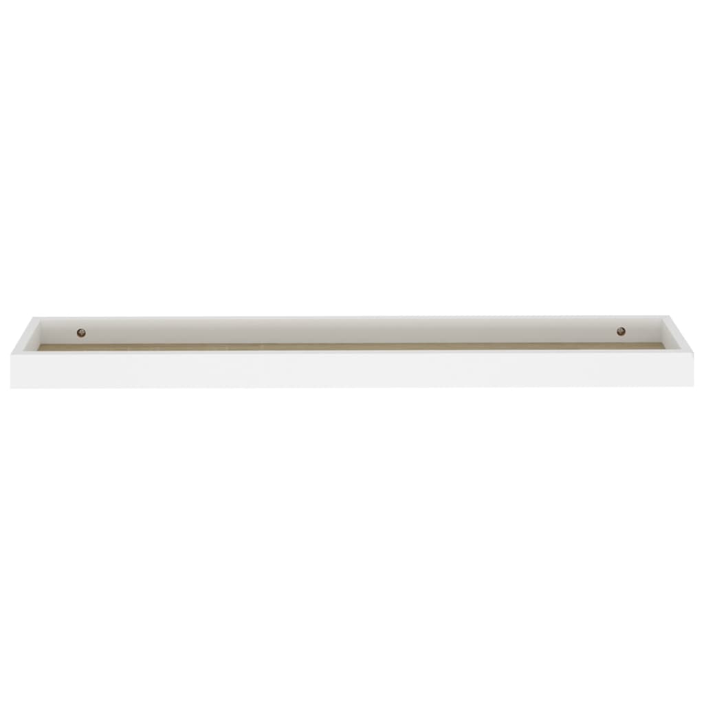 Loggia seinähyllyt 4 kpl tammi ja valkoinen 80x15x4 cm MDF - Sisustajankoti.fi