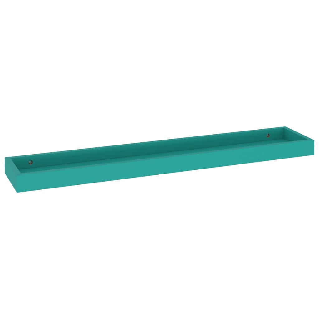 Loggia seinähyllyt 2 kpl sininen 80x15x4 cm MDF - Sisustajankoti.fi