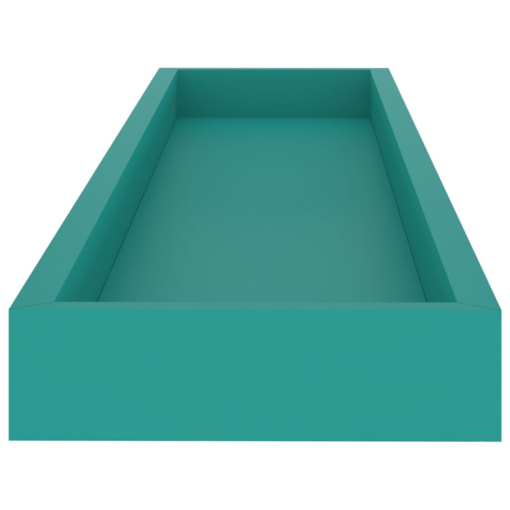 Loggia seinähyllyt 2 kpl sininen 80x15x4 cm MDF - Sisustajankoti.fi