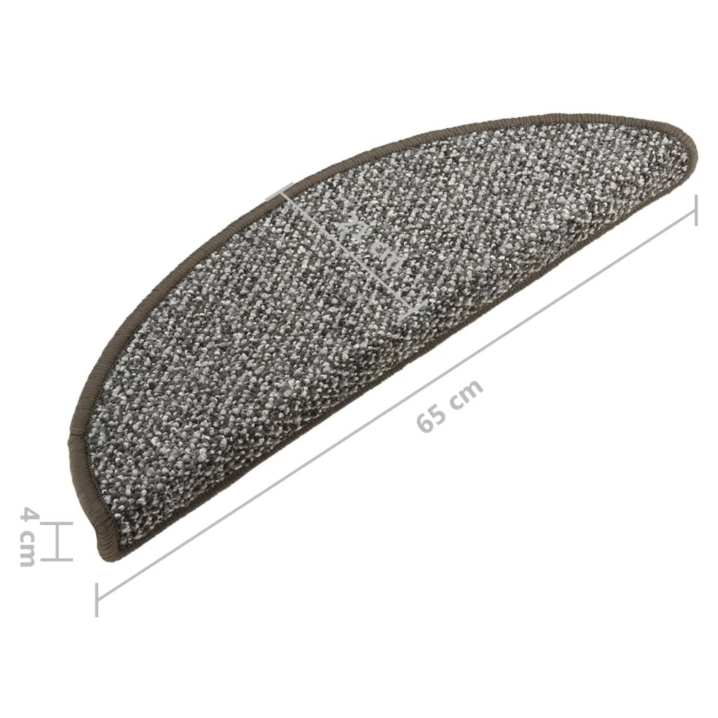 Porrasmatot 15 kpl antrasiitti 65x25 cm - Sisustajankoti.fi