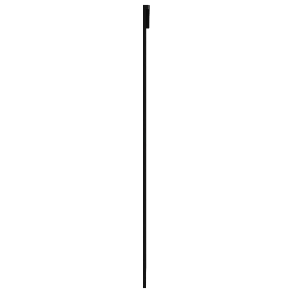 Liukuovi ESG-lasi ja alumiini 90x205 cm musta - Sisustajankoti.fi