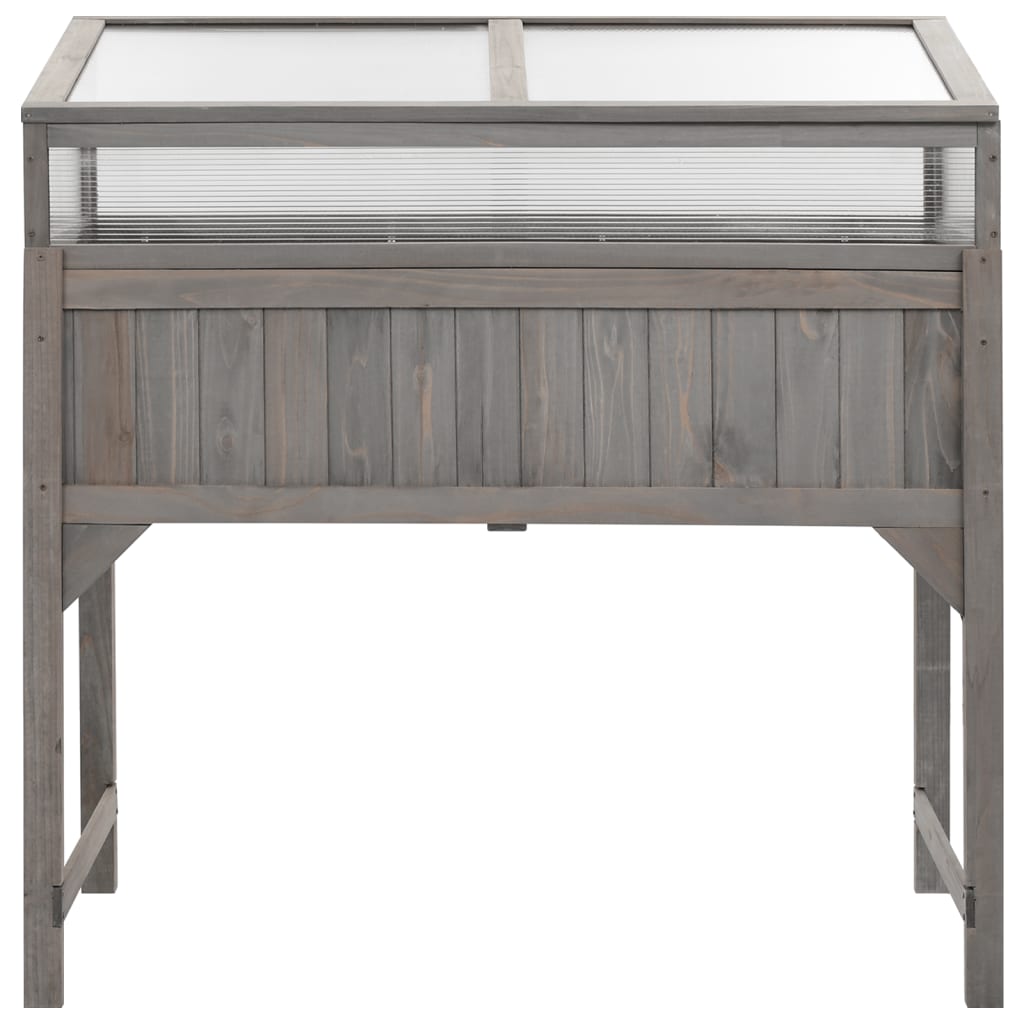 Jalallinen kasvihuoneellinen istutuslaatikko 110x54x120cm kuusi - Sisustajankoti.fi