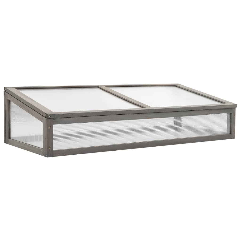 Jalallinen kasvihuoneellinen istutuslaatikko 110x54x120cm kuusi - Sisustajankoti.fi