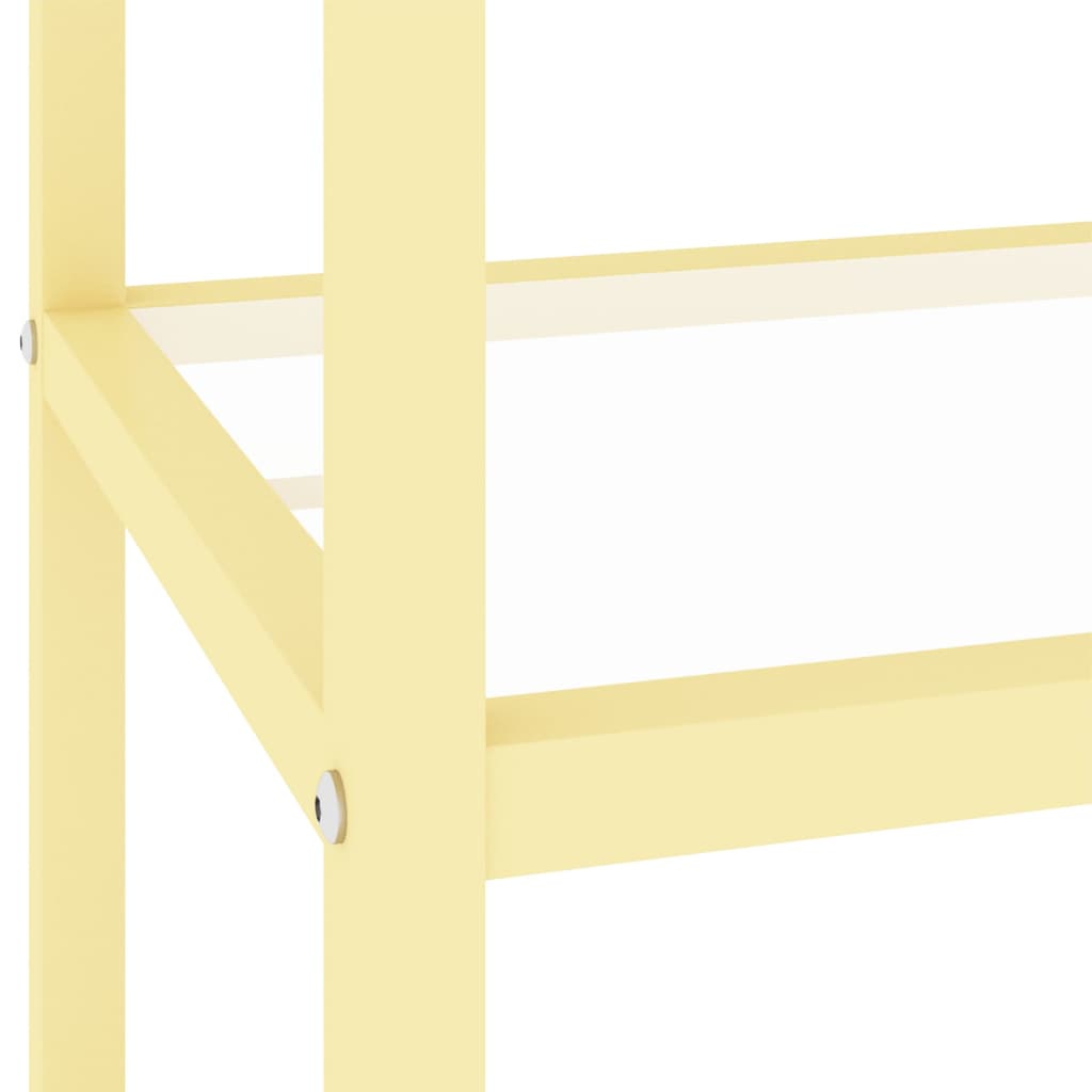 Konsolipöytä läpinäkyvä 100x36x90 cm karkaistu lasi - Sisustajankoti.fi