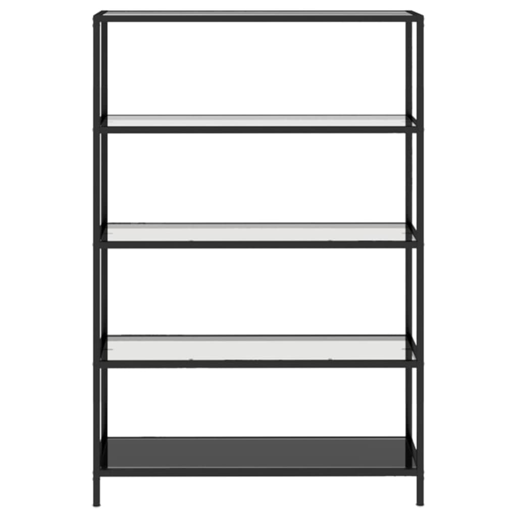 Konsolipöytä musta ja läpinäkyvä 100x36x168 cm karkaistu lasi - Sisustajankoti.fi