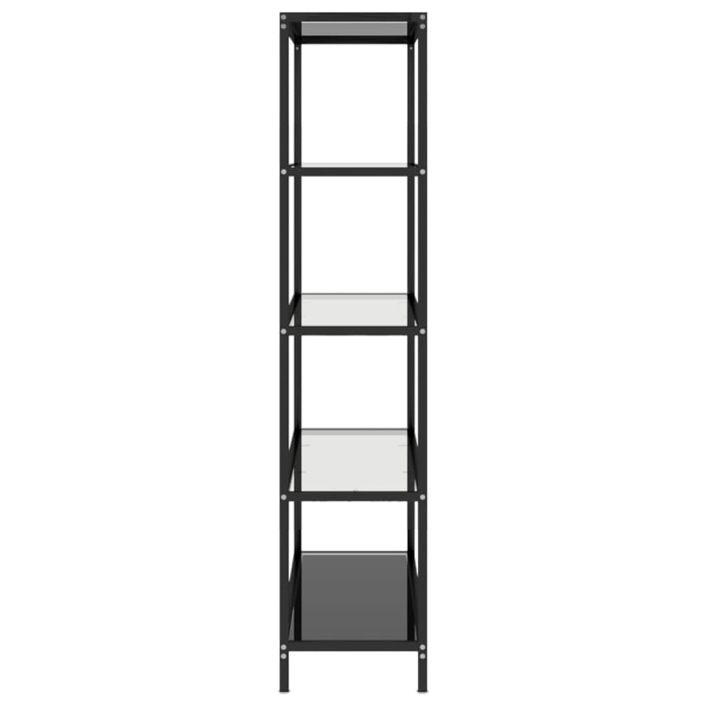 Konsolipöytä musta ja läpinäkyvä 100x36x168 cm karkaistu lasi - Sisustajankoti.fi
