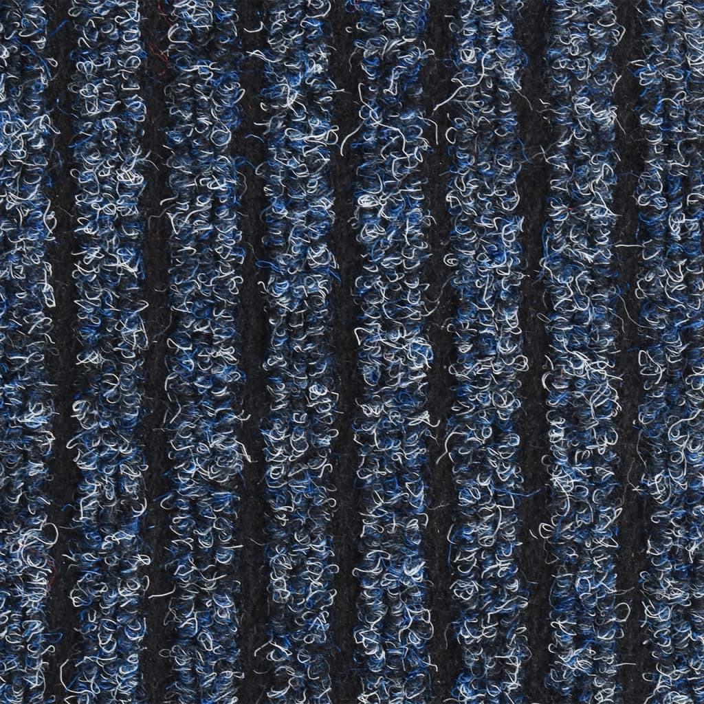 Ovimatto raidallinen sininen 60x80 cm - Sisustajankoti.fi