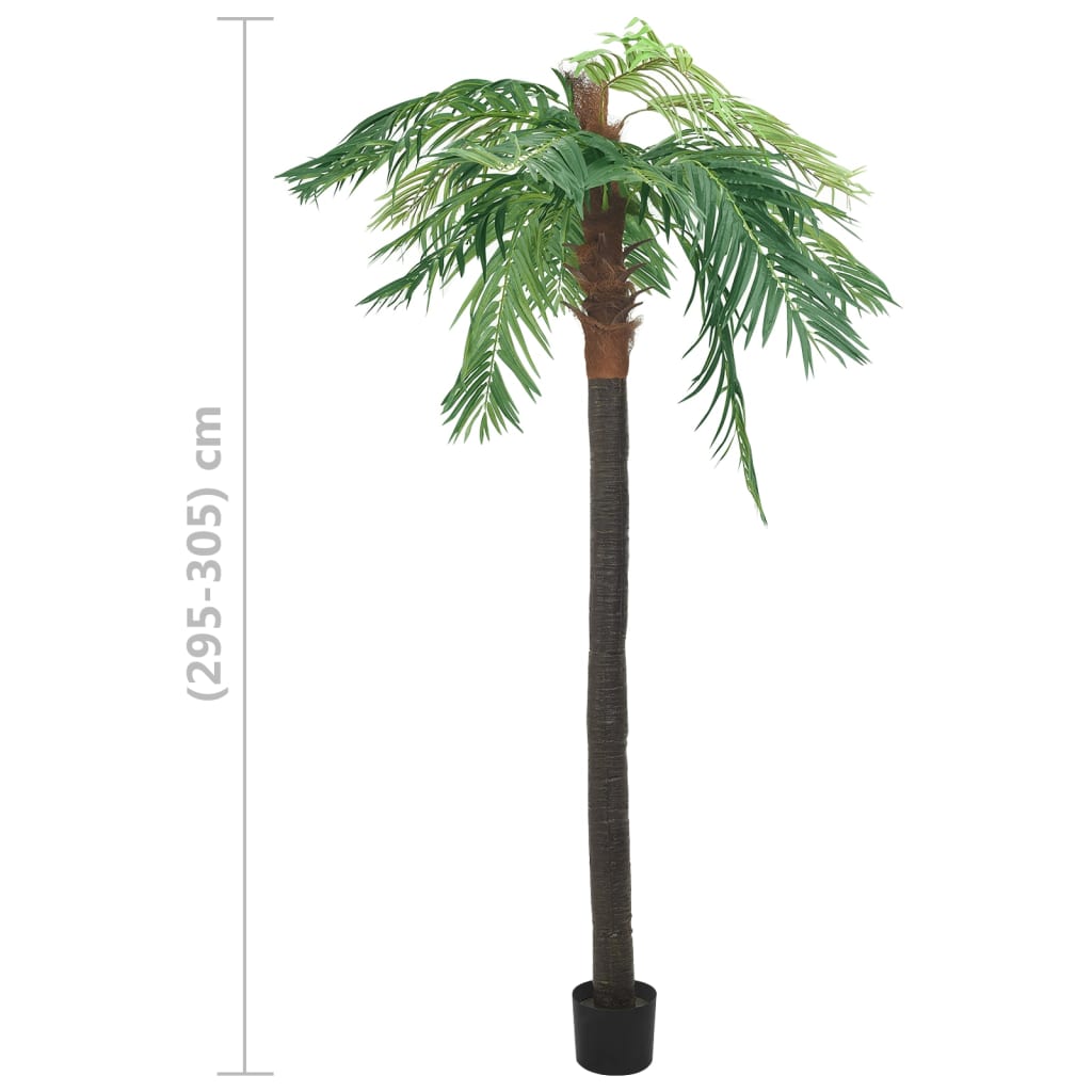 Tekokasvi taatelipalmu ruukulla 305 cm vihreä - Sisustajankoti.fi