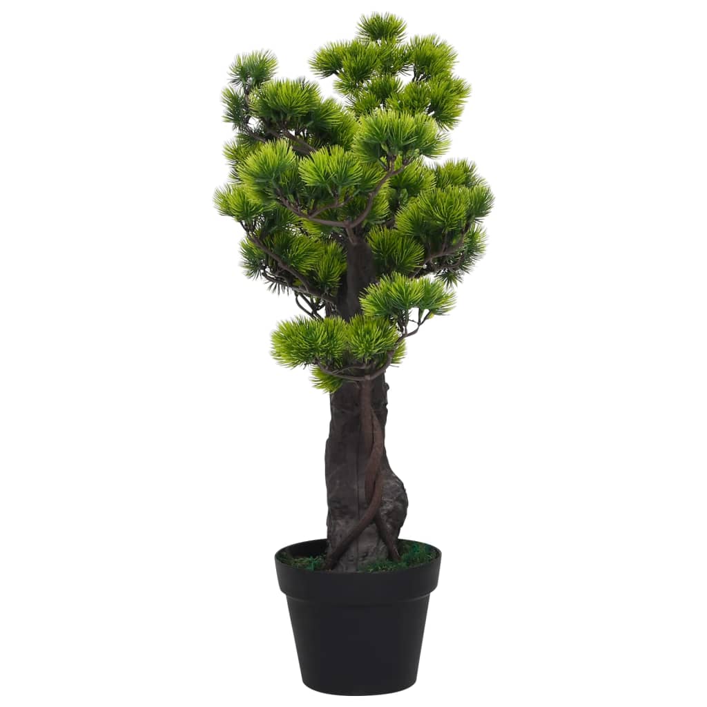 Tekokasvi bonsaipuu mänty ruukulla 70 cm vihreä - Sisustajankoti.fi