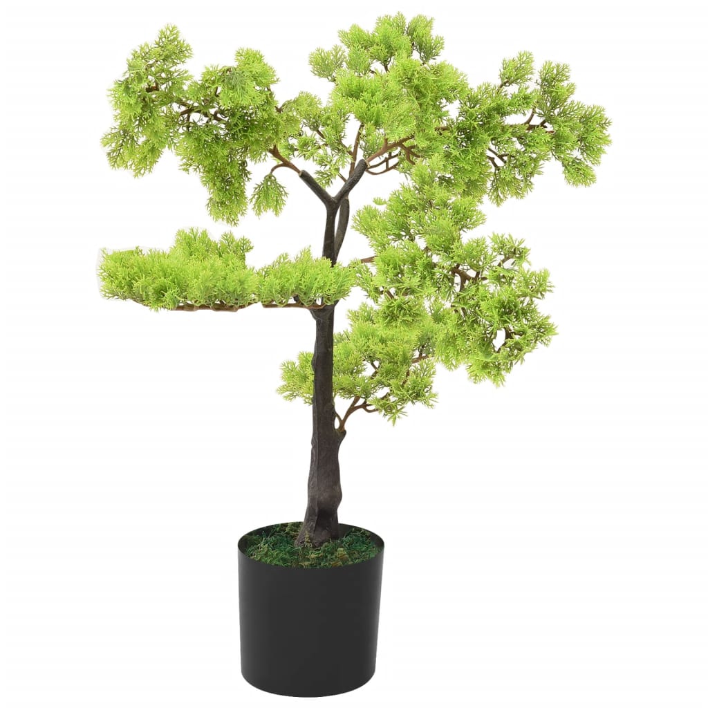 Tekokasvi bonsaipuu sypressi ruukulla 60 cm vihreä - Sisustajankoti.fi