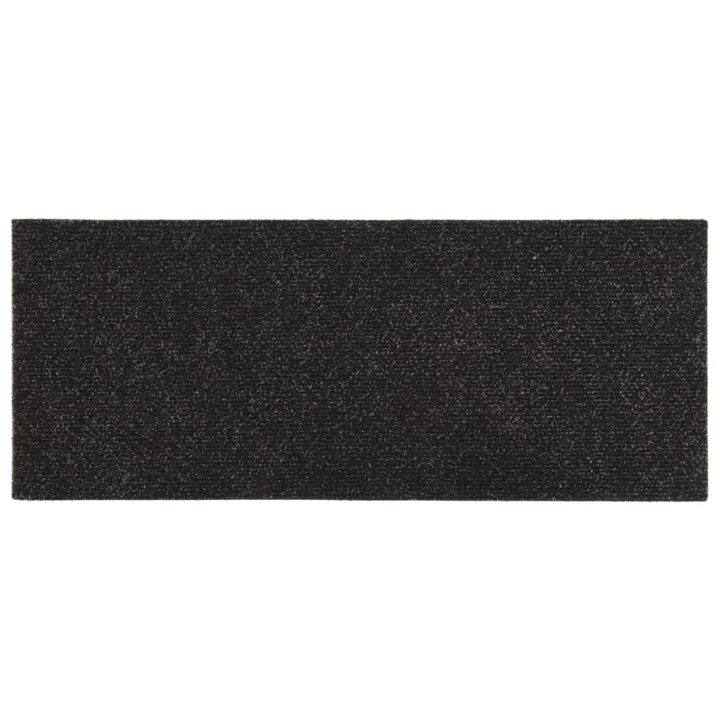 Itsekiinnittyvät porrasmatot suorakaide 15 kpl 60x25 cm ruskea - Sisustajankoti.fi