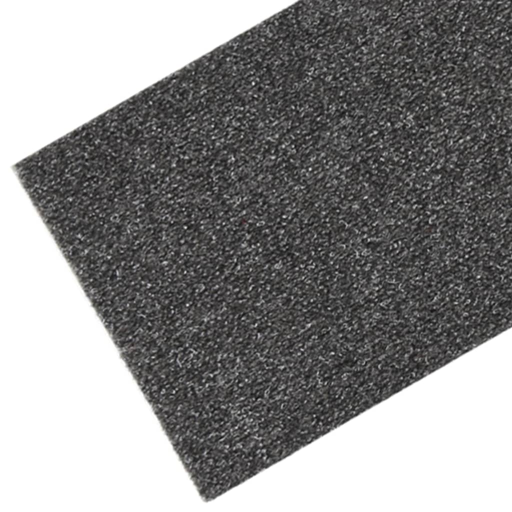 Itsekiinnittyvät porrasmatot suorakaide 15 kpl 76x20 cm harmaa - Sisustajankoti.fi