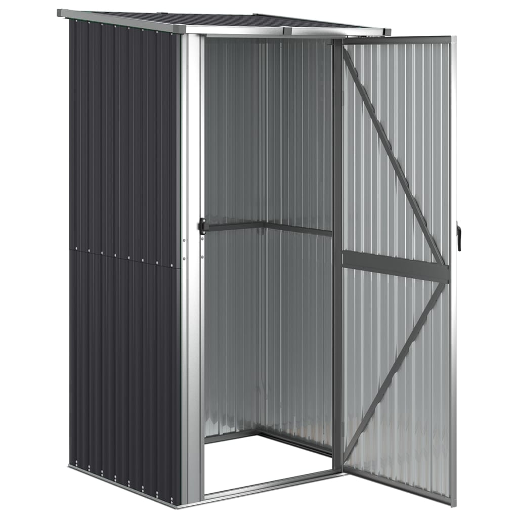 Puutarhavaja antrasiitti 118,5x97x209,5 cm galvanoitu teräs - Sisustajankoti.fi