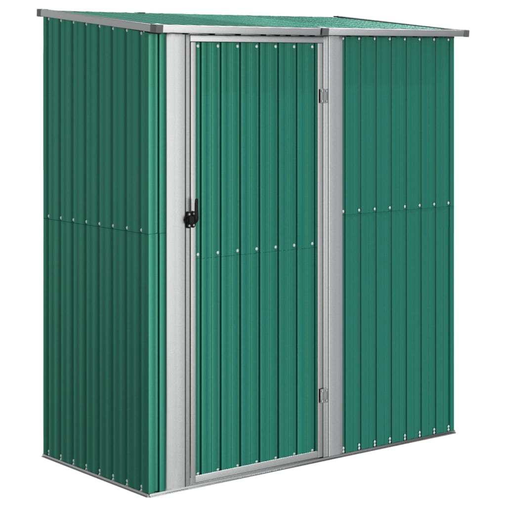 Puutarhavaja vihreä 180,5x97x209,5 cm galvanoitu teräs - Sisustajankoti.fi