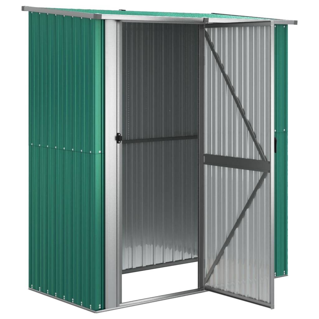 Puutarhavaja vihreä 180,5x97x209,5 cm galvanoitu teräs - Sisustajankoti.fi