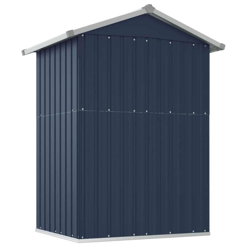 Puutarhavaja antrasiitti 126x97,5x177 cm galvanoitu teräs - Sisustajankoti.fi