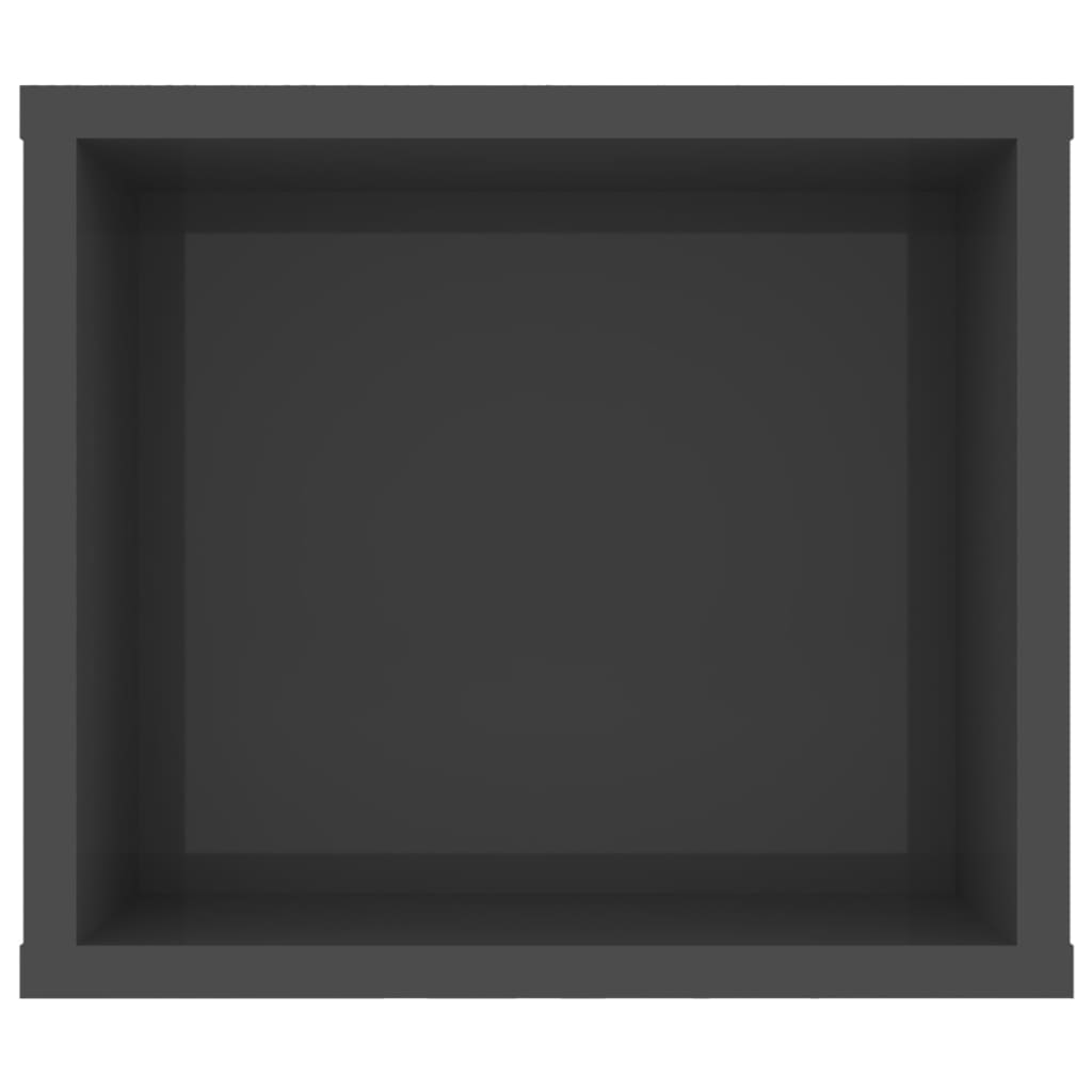 Seinäkiinnitettävä TV-taso korkeak. harmaa 100x30x26,5 cm levy - Sisustajankoti.fi